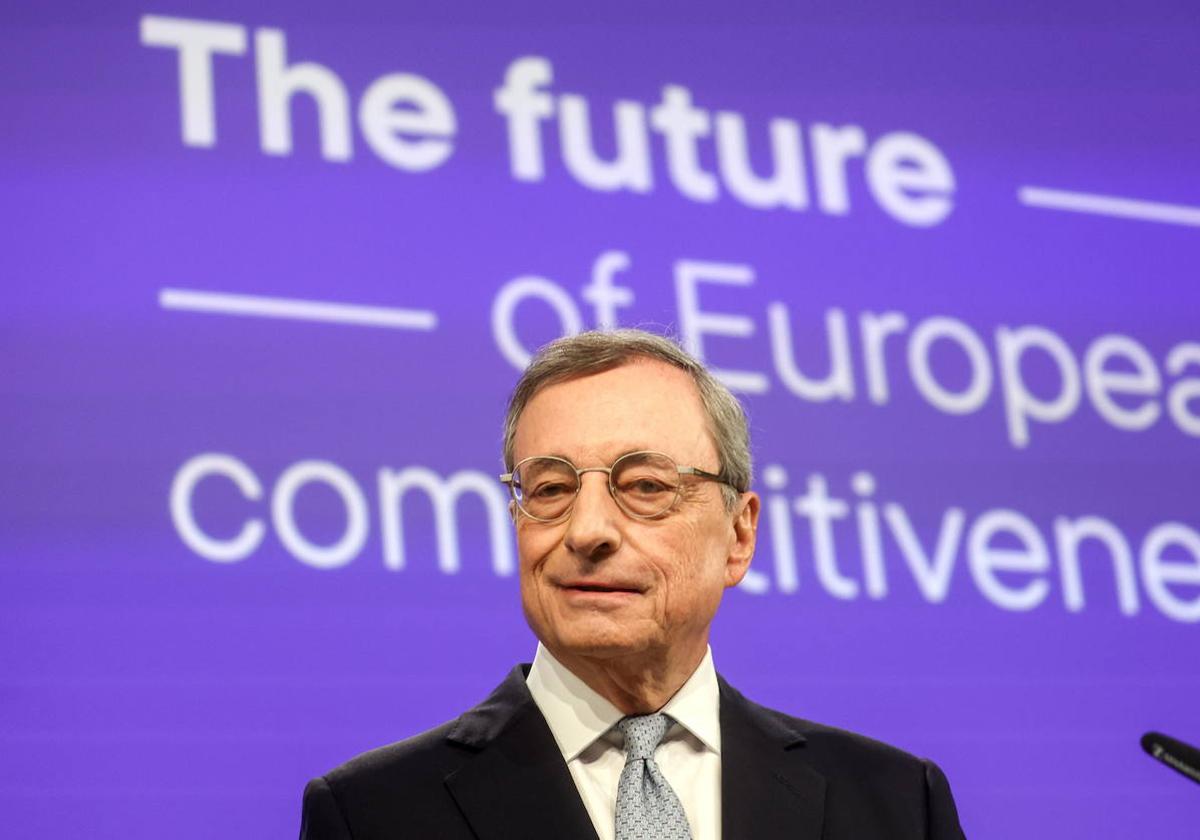 Mario Draghi, expresidente del BCE.