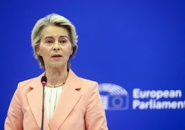 La presidenta de la Comisión Europea, Ursula von der Leyen.