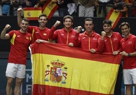 El equipo español de Copa Davis