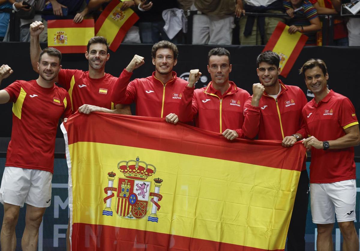 El equipo español de Copa Davis