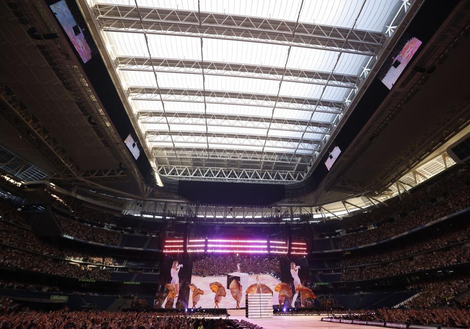 Concierto de Taylor Swift en el Bernabéu.