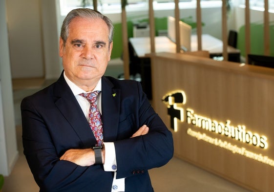 Jesús Aguilar, presidente del Consejo General de Colegios Farmacéuticos.