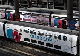 Trenes de Ouigo en Atocha.