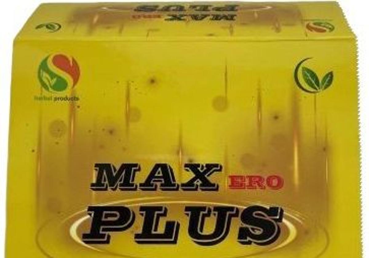 Envase de Max Ero Plus.