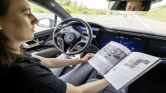 La conducción automatizada ya permite circular hasta 95 km/h de velocidad máxima
