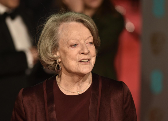 La actriz británica Maggie Smith