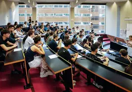 Examen de Selectividad en Barcelona el pasado junio.