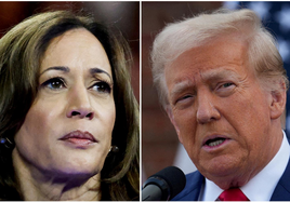 Kamala Harris y Donald Trump, los candidatos a las elecciones de Estados Unidos