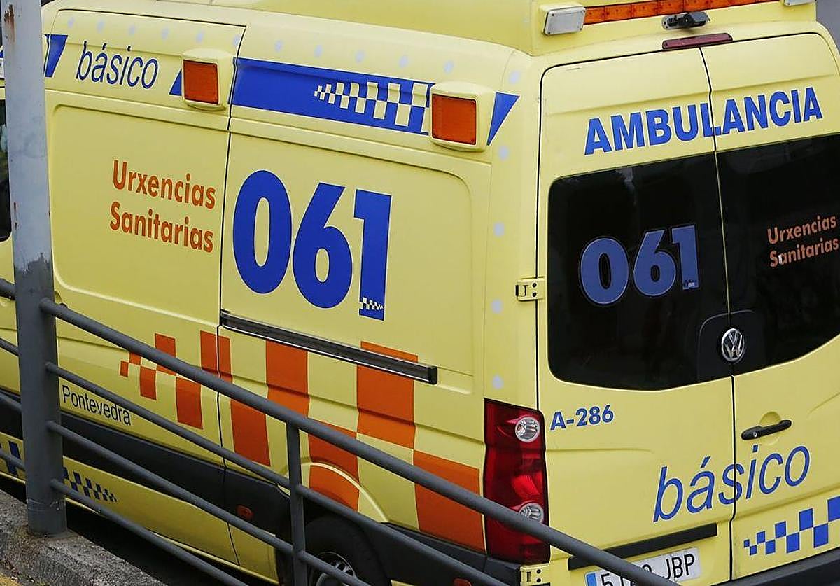 Imagen de archivo de una ambulancia.