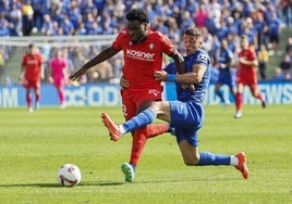 Osasuna rescata un empate ante un buen Getafe