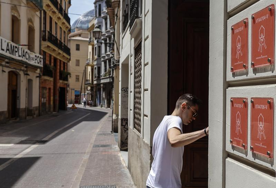 Un piso turístico en Valencia