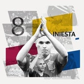 Los ocho momentos icónicos de la carrera de Iniesta