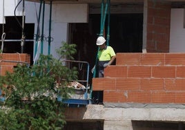 Construcción de viviendas.