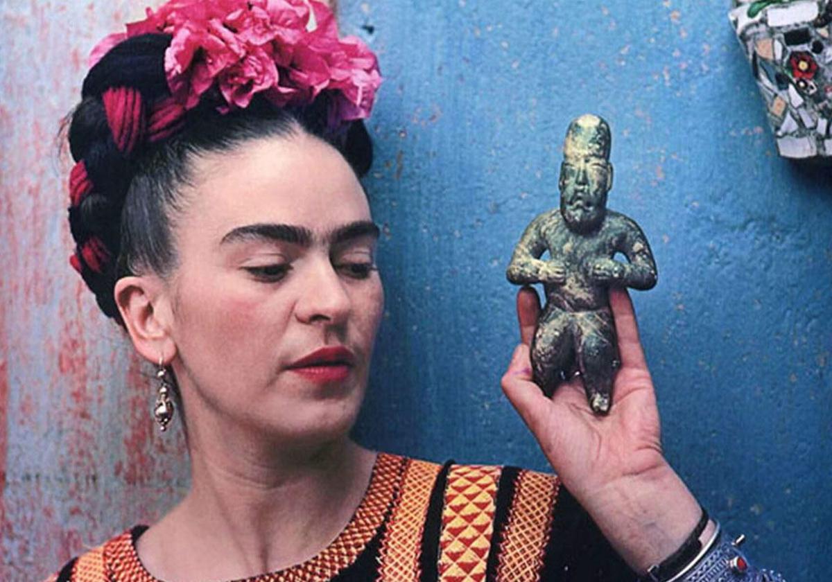 Imagen de Frida Kahlo tomada en 1931.