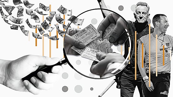 ¿Conciertos a 500€? Todo lo que hay detrás de los precios de tus entradas