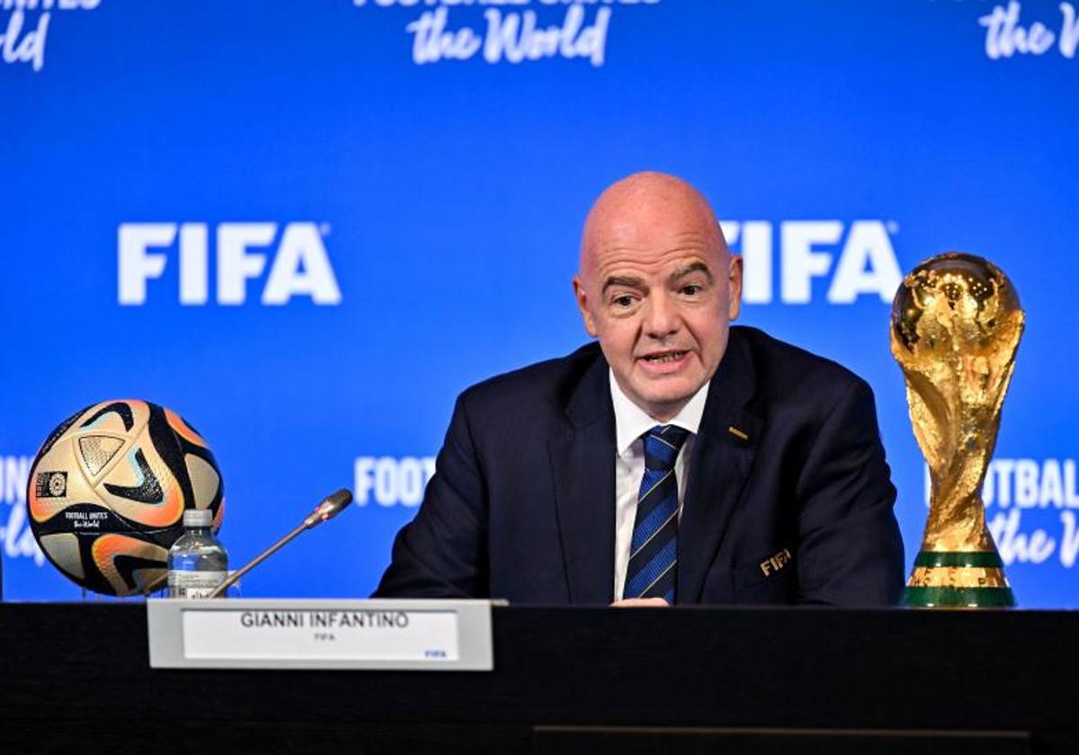 Gianni Infantino, presidente de la FIFA