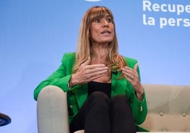 Begoña Gómez en un acto académico