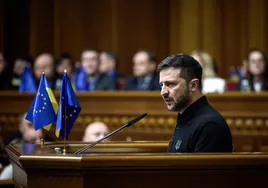 Zelenski ha presentado ante la Rada Suprema el «plan de victoria»