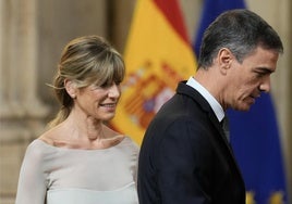 Begoña Gómez y Pedro Sánchez