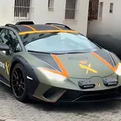 Así es el Lamborghini de la Guardia Civil que tiene su origen en Murcia