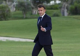 El presidente francés Emmanuel Macron.