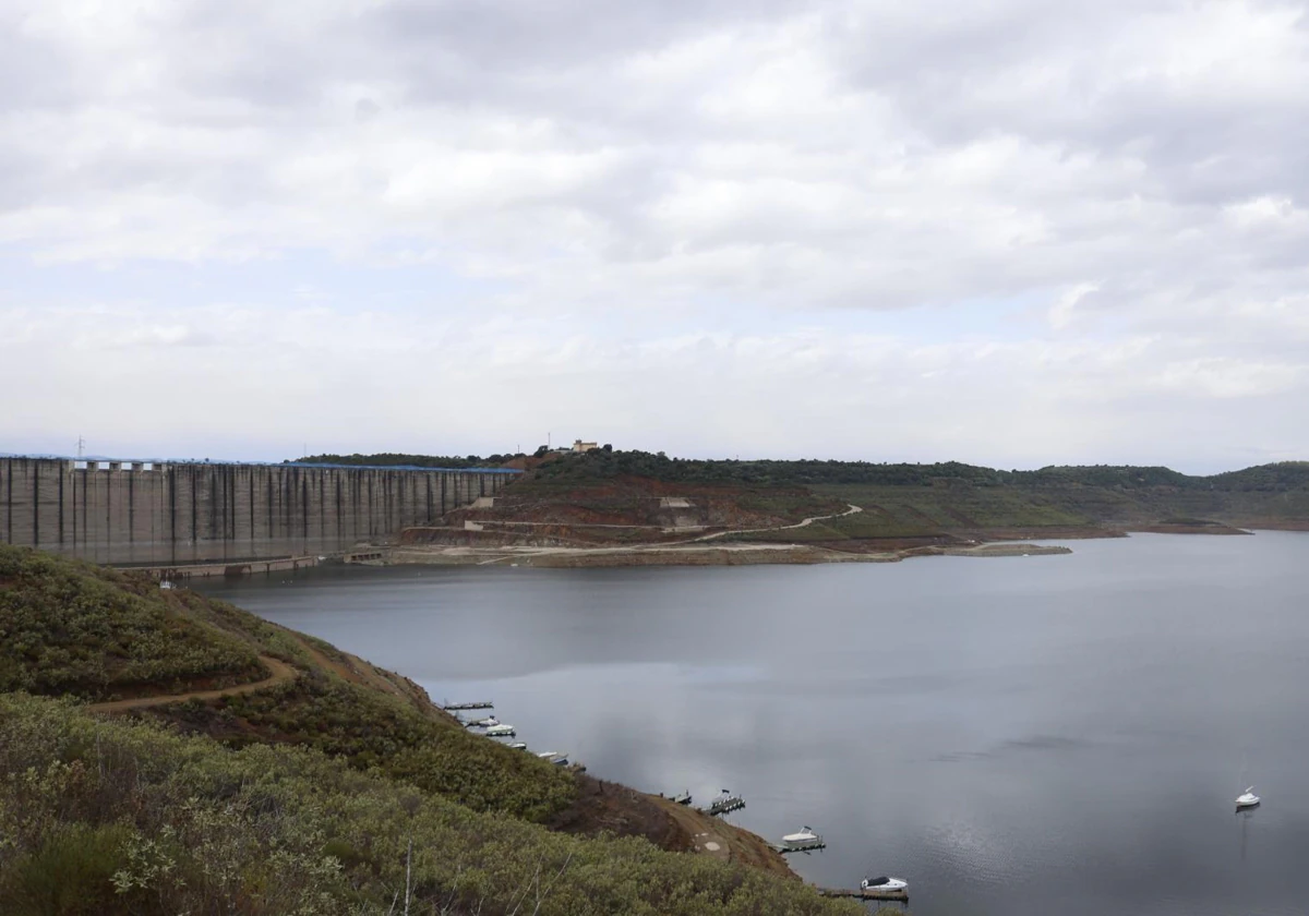 Embalse de la Breña en la localidad cordobesa de Almodóvar del Río.