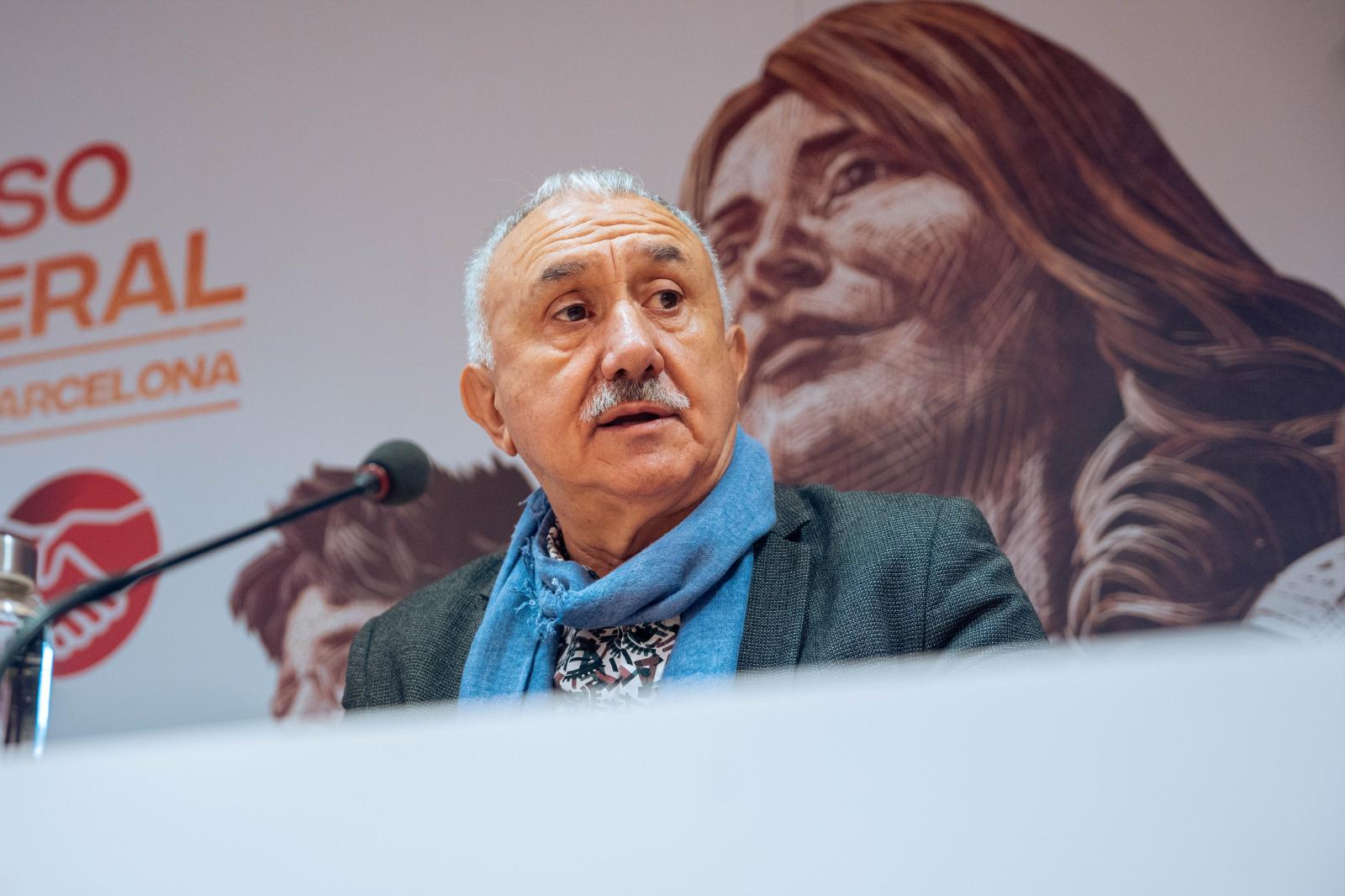 El secretario general de UGT, Pepe Álvarez.