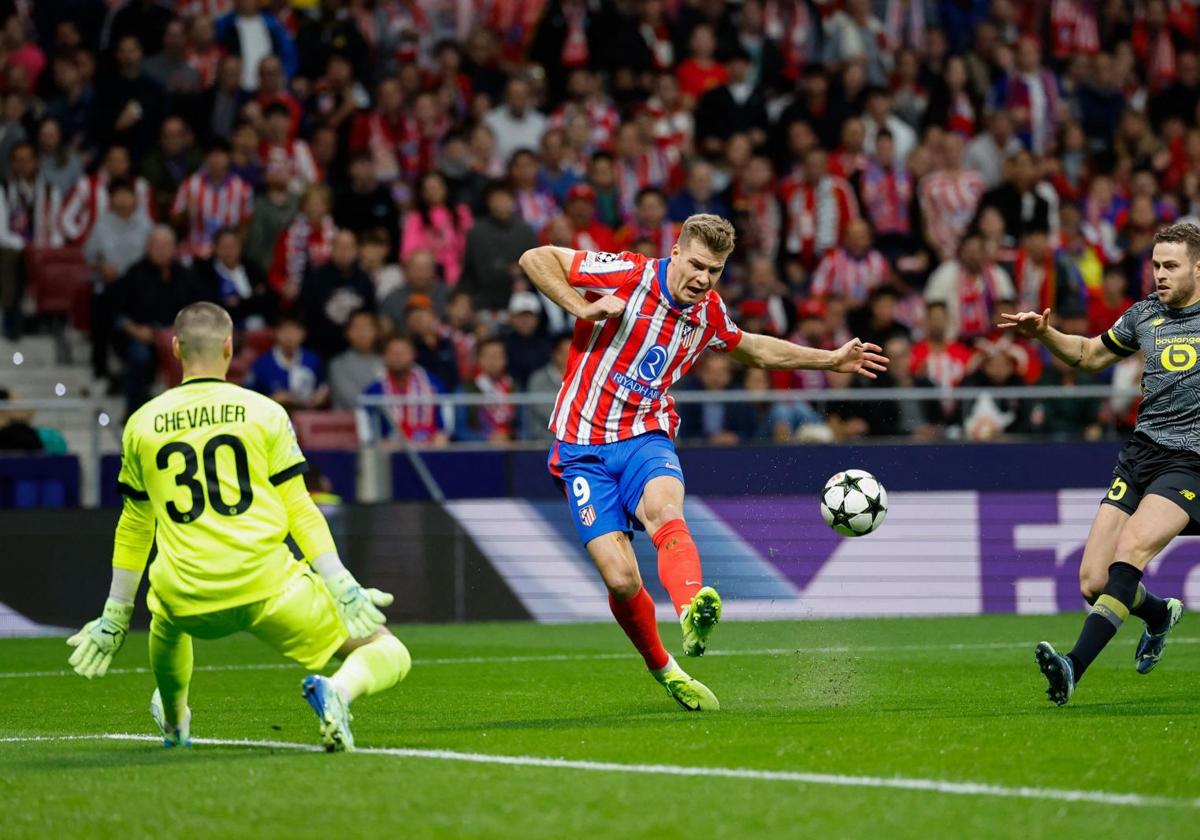 Así hemos narrado la derrota del Atlético ante el Lille