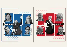 Los escuderos de los candidatos