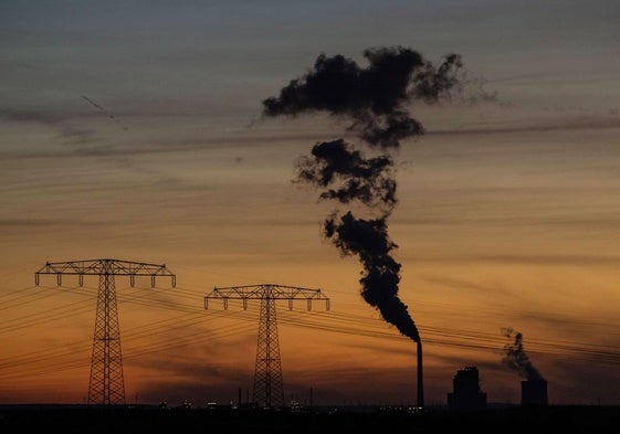 Vista de la planta de generación energética de Neukieritzsch, en Alemania.