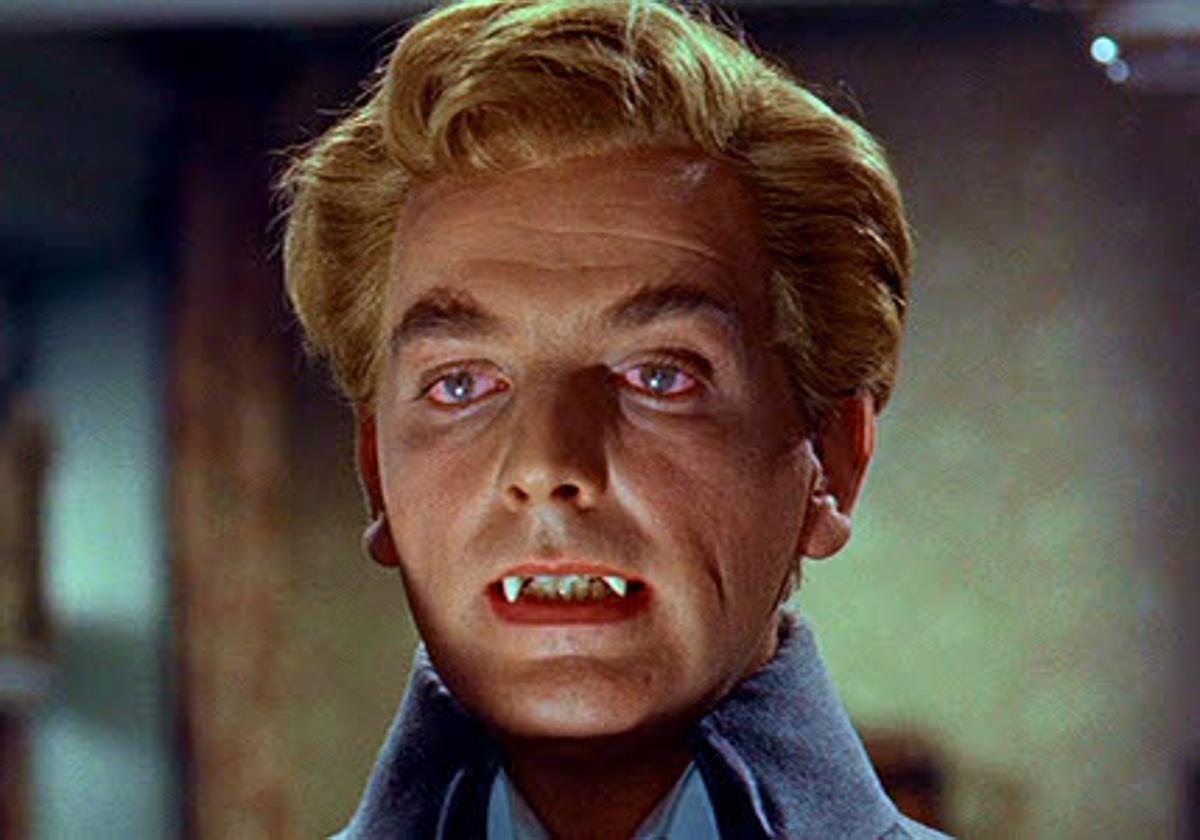 David Peel en 'Las novias de Drácula'.