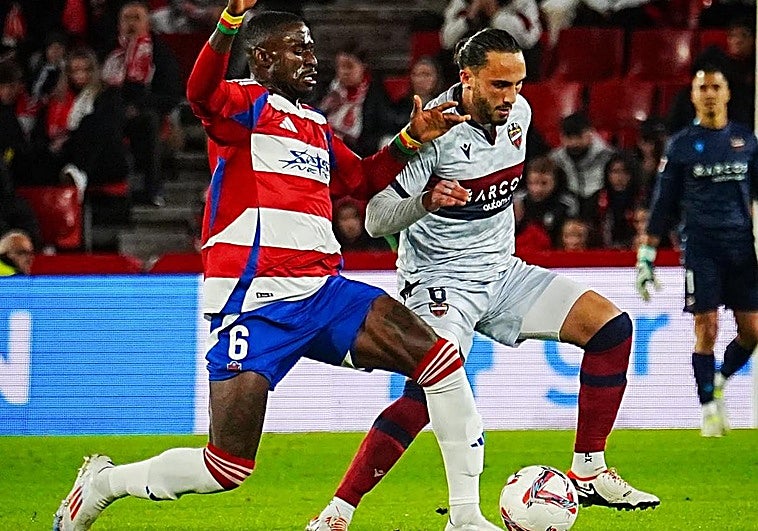 El Levante pone fin a la buena racha del Granada