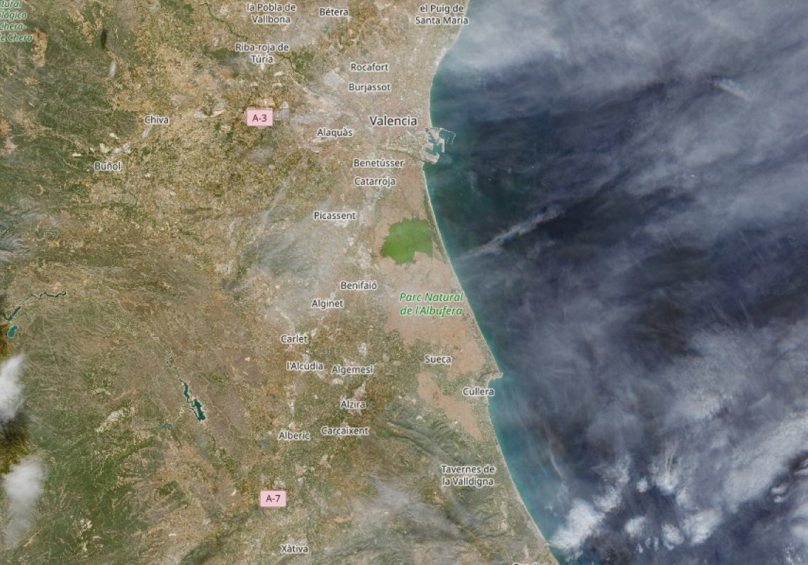 Imagen antes - Utiel, Paiporta, Letur… así es el antes y el después tras el paso de la DANA