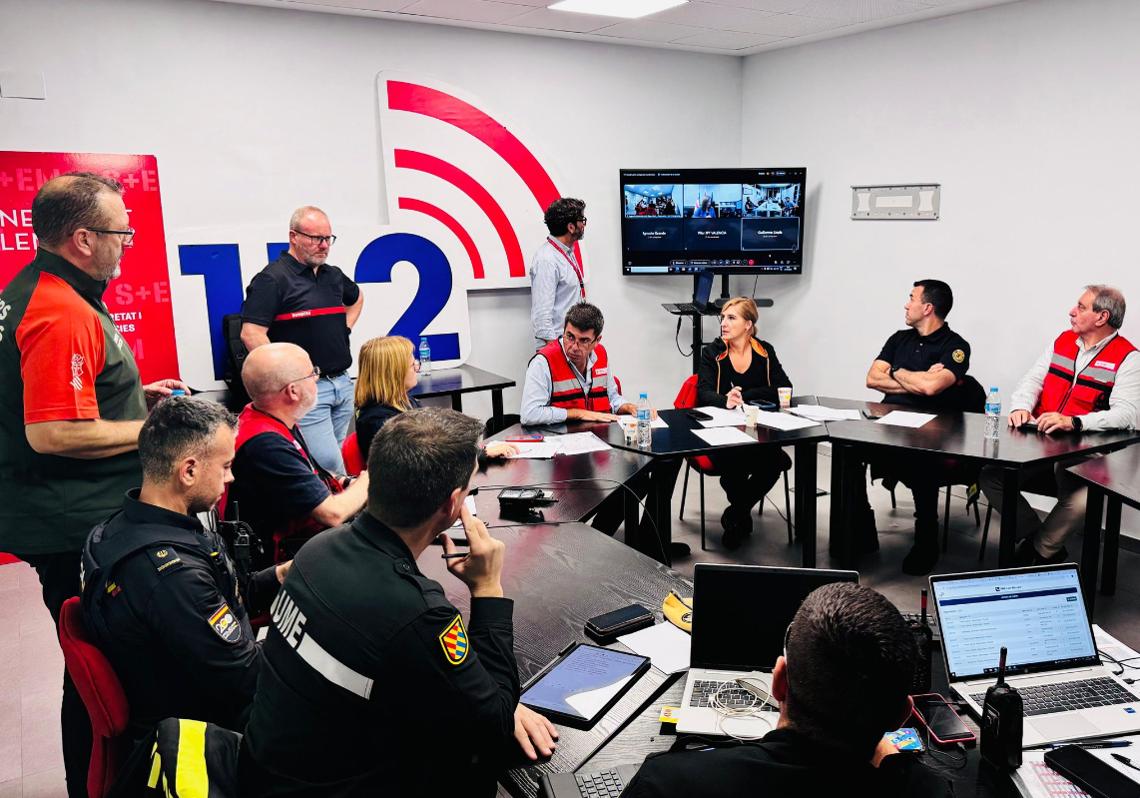 Reunión del Centro de Coordinación de Emergencias el miércoles día 30.