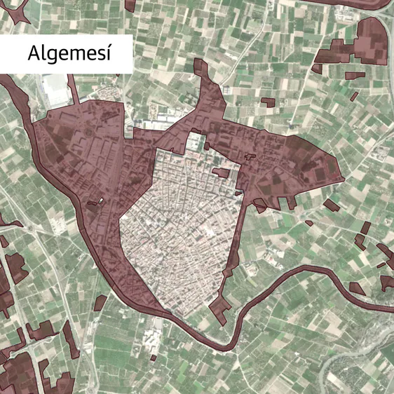 Los mapas que muestran la devastación de la inundación de la DANA