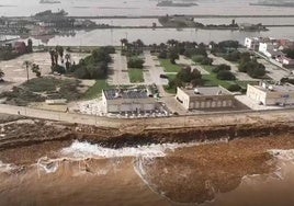 Efectos de la última DANA en el sur de la provincia de Valencia.