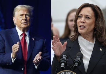 Trump y Harris se baten en los estados clave en busca del voto decisivo