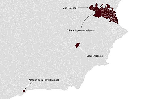 Estos son los 78 municipios que recibirán las ayudas del Gobierno por la DANA