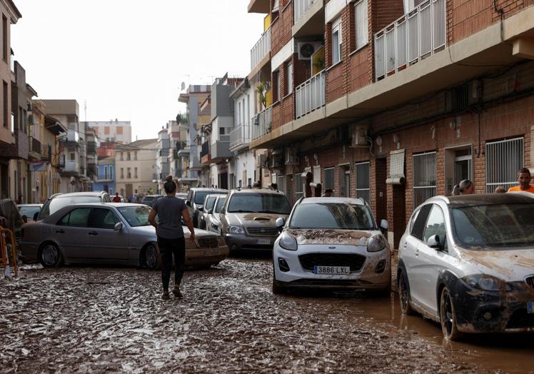 Imagen de los desperfectos que ocasionó la DANA a su paso por Gaudassuar.