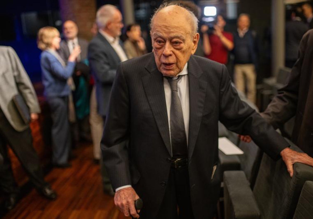 Jordi Pujol en un acto institucional en Barcelona en marzo pasado.