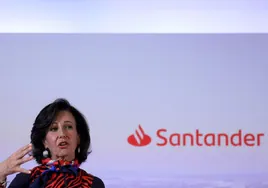 La presidenta de Banco Santander, Ana Botín.