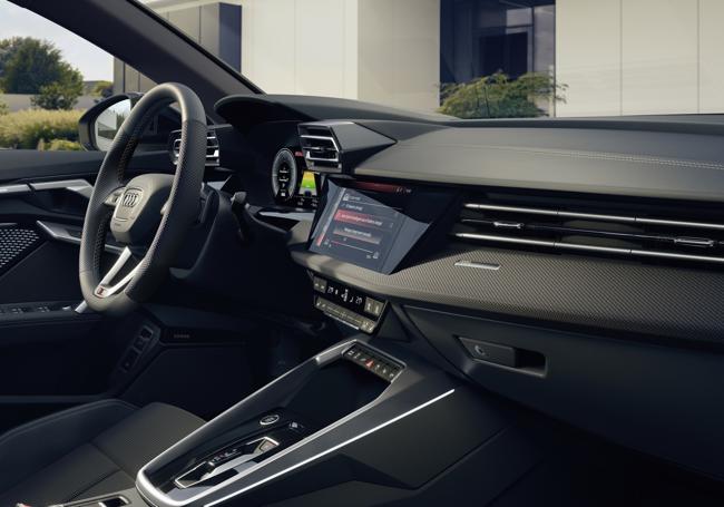 Interior del A3 Sportback TFSIe.