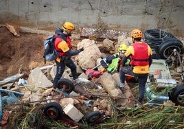 Voluntarios del dispositivo de búsqueda en Torrent.