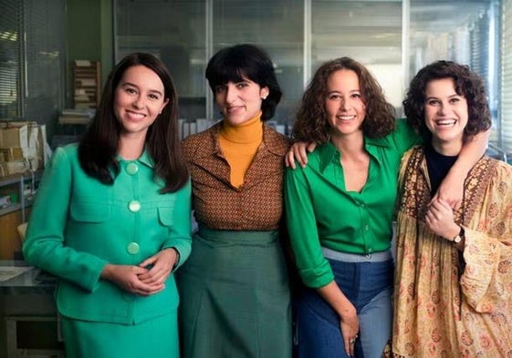 Las protagonistas de la serie 'Las Abogadas'