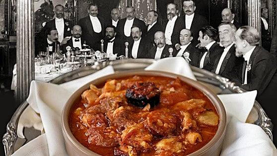 Un cocinero francés y un buen plato de callos