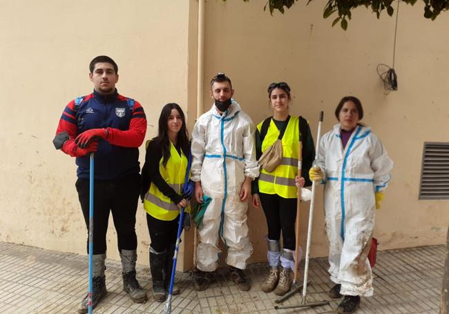 El grupo llegado desde Elda.