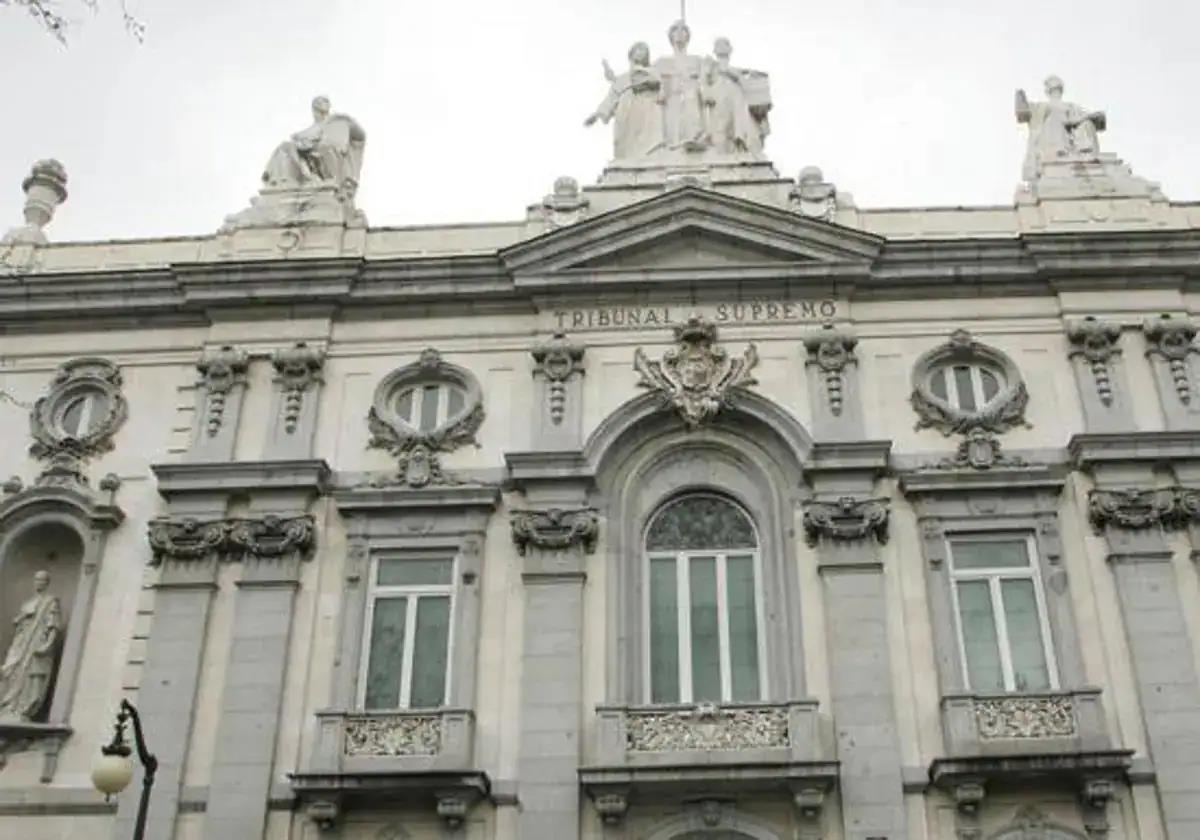 Fachada del Tribunal Supremo.