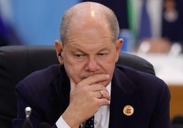 Olaf Scholz participa estos días en la cumbre del G-20 en Brasil.