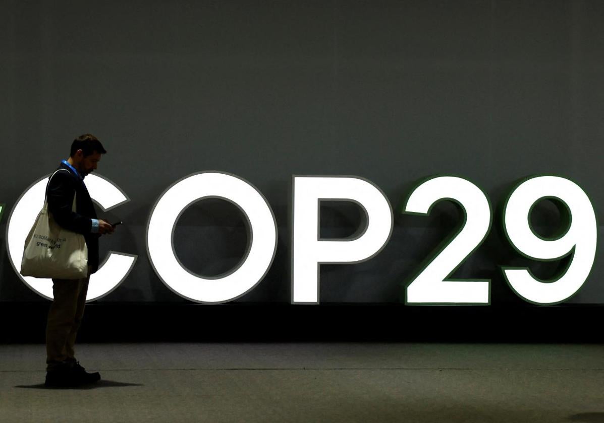 Imagen de la COP29 de Bakú.