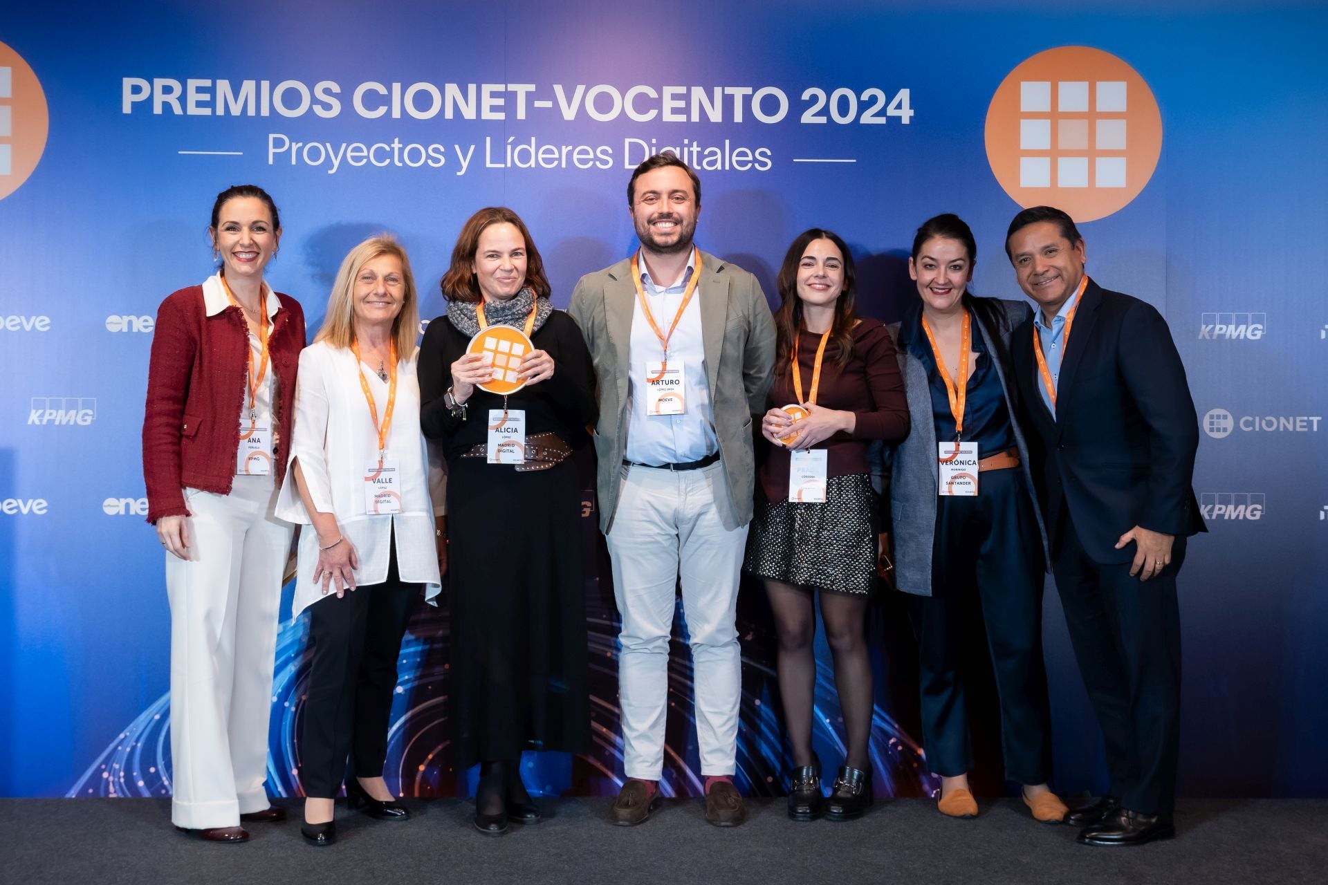 Finalistas y premiados de la cuarta edición de los Premios CIONET Vocento.